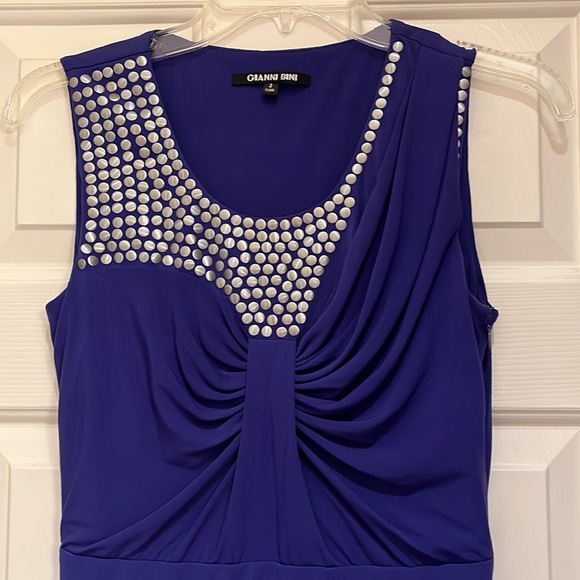 Gianni Bini purple size 2 dress - Picture 2 of 4